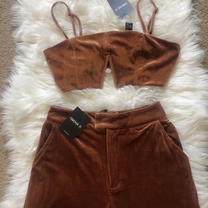 2 Set Crop top/pants